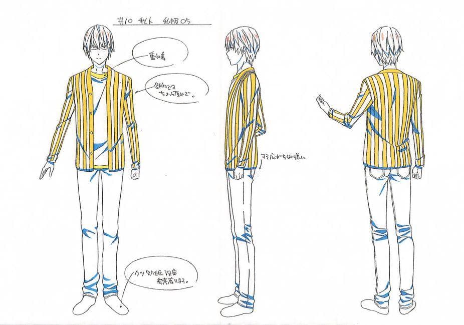 バクマン。 設定資料集 制作資料 約182枚 アニメ