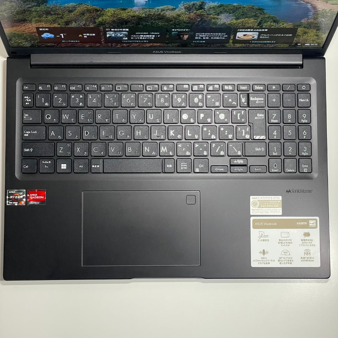 ASUS Vivobook Ryzen 7530U office 2024年製