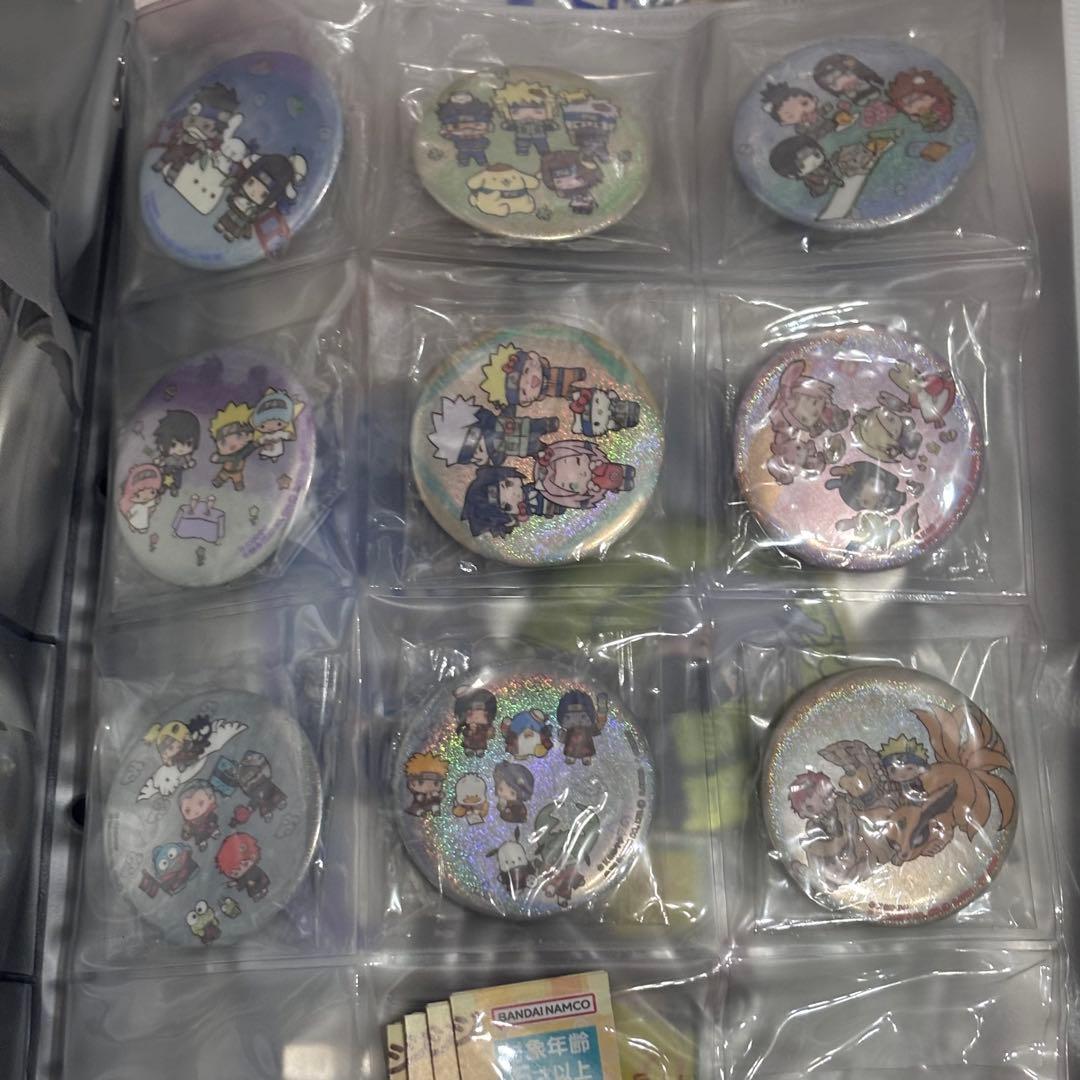 NARUTO×Sanrio characters　ホログラム缶バッジコレクション