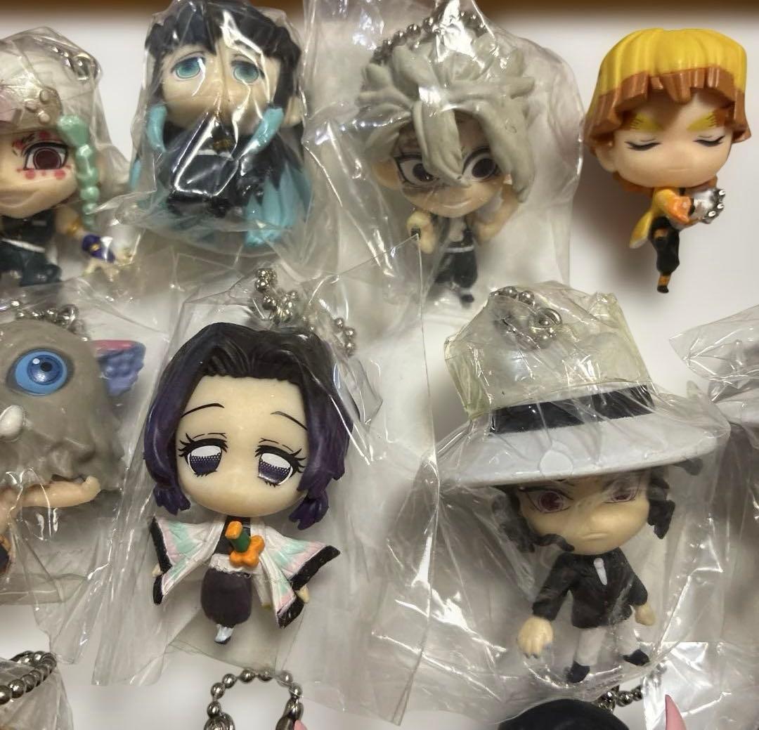 鬼滅の刃　ディフォルメマスコット キーホルダー　18点セット