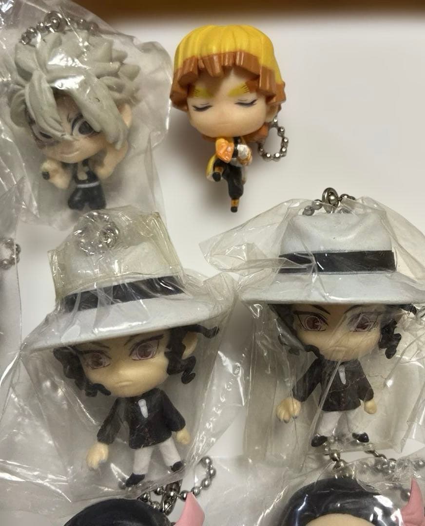 鬼滅の刃　ディフォルメマスコット キーホルダー　18点セット