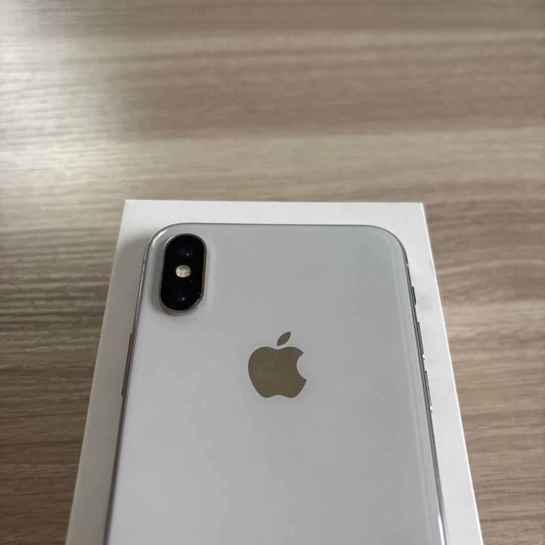 Apple iPhone X シルバー　 箱付き