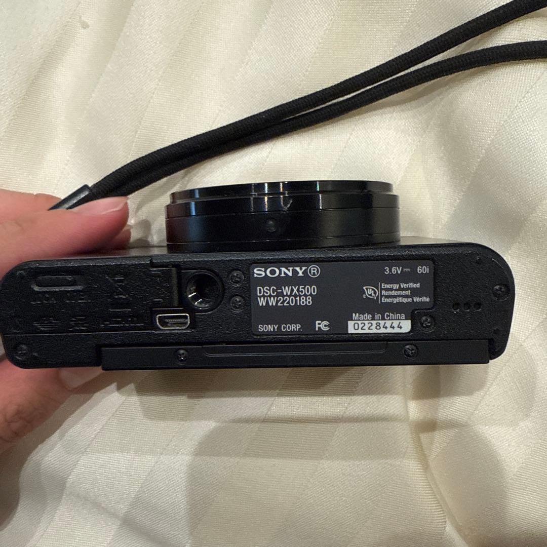 値下げ可能　sony cyber shot wx500 ジャンク