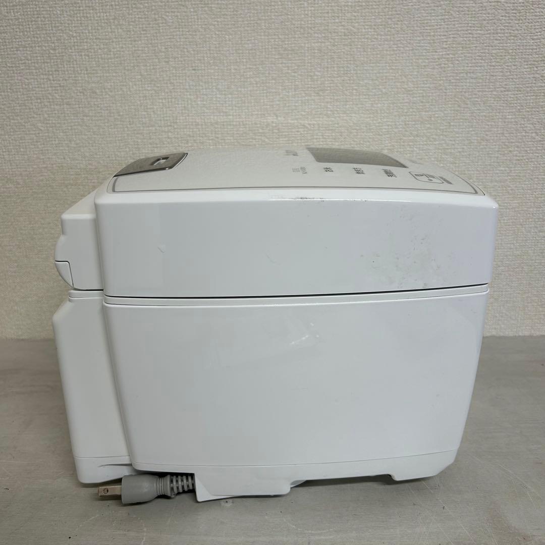 すいかのたね三菱IH炊飯器 5.5合 炭炊釜 NJ-VVB10-W