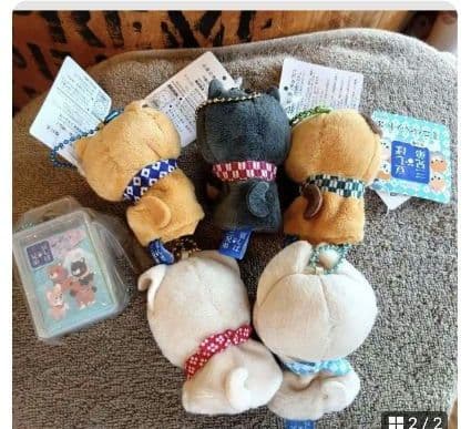 豆しば三兄弟 ミニパペット 指人形【レア★サンプル含】ミニミニトランプ