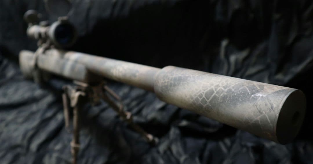 カスタムVSR GーSPEC 迷彩スナイパーライフル スコープ付き 東京マルイ