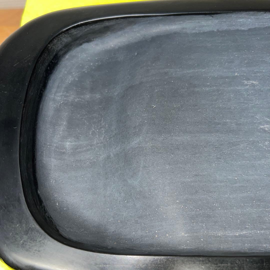 ⭕️雨畑硯　栄寿堂　山下芳石　自然硯　四六寸大　厚み35mm 石紋綺麗