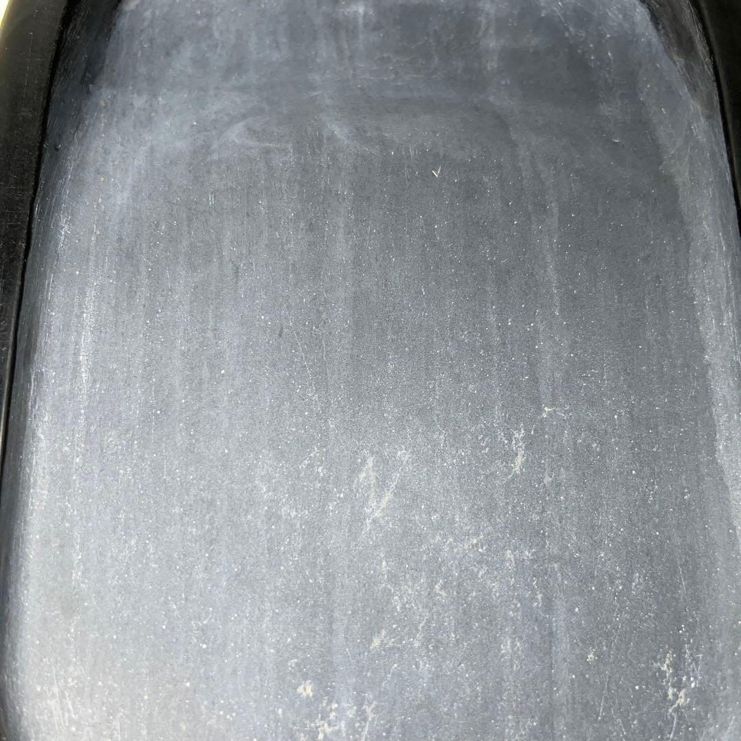 ⭕️雨畑硯　栄寿堂　山下芳石　自然硯　四六寸大　厚み35mm 石紋綺麗