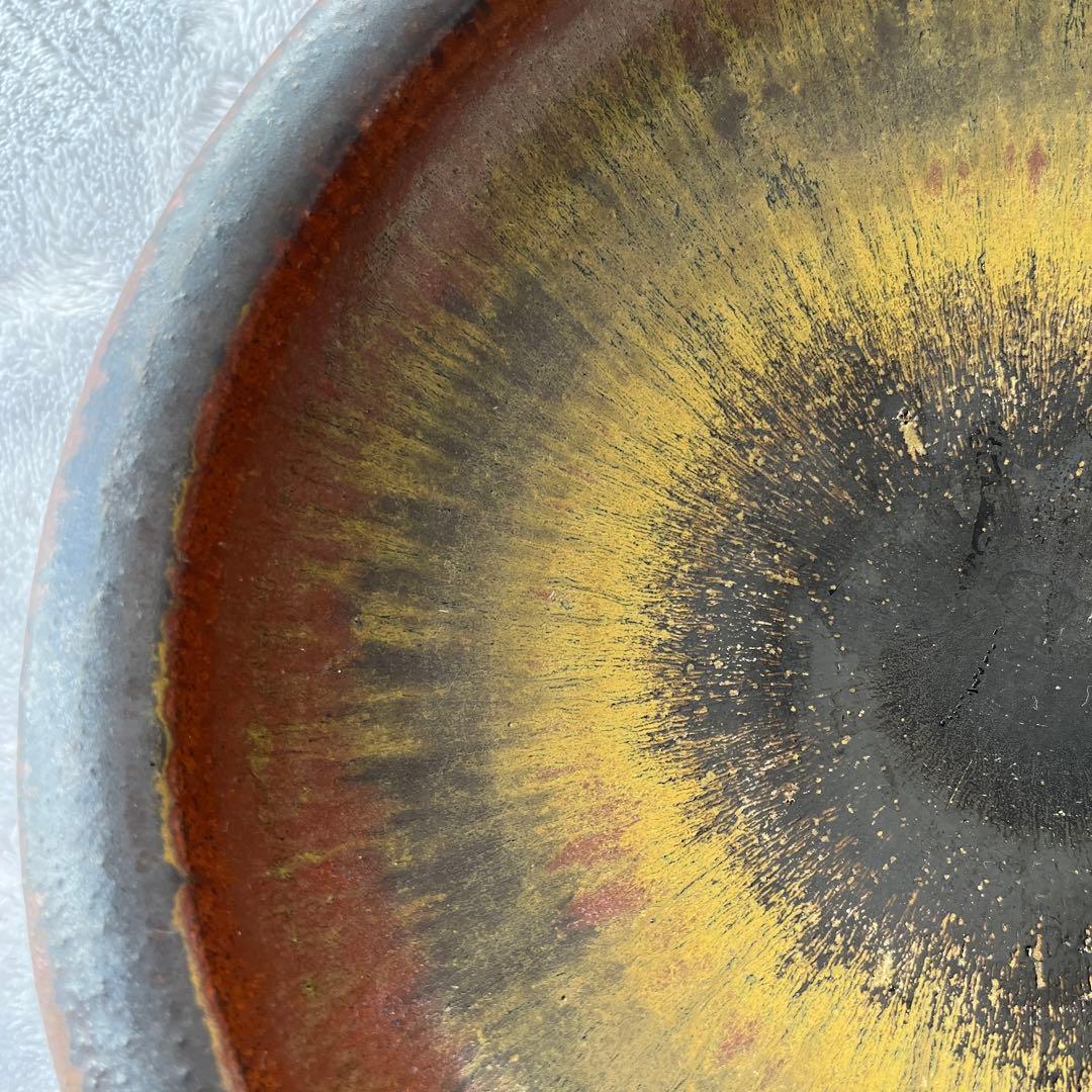 美品　高級　泉作　笠間焼　置き物　おもてなし　料理器　日本