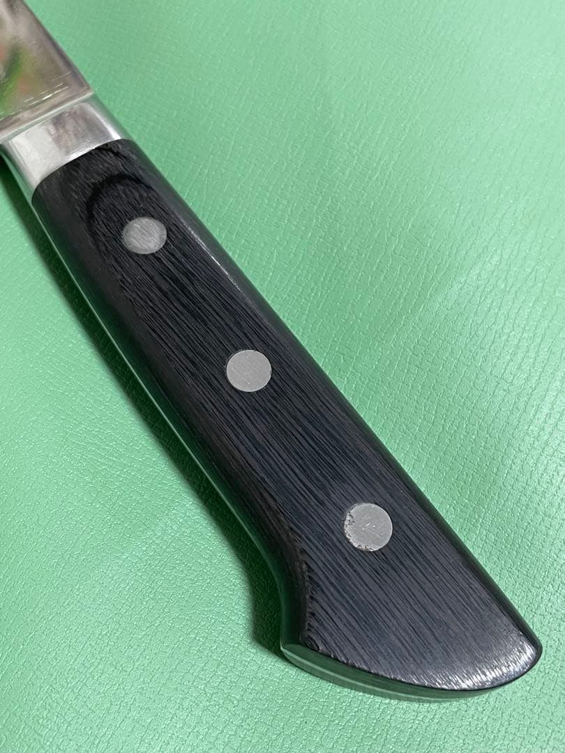 名匠 吉光 作 別上 V金10号 ニッケル ダマスカス 積層 18cm 牛刀