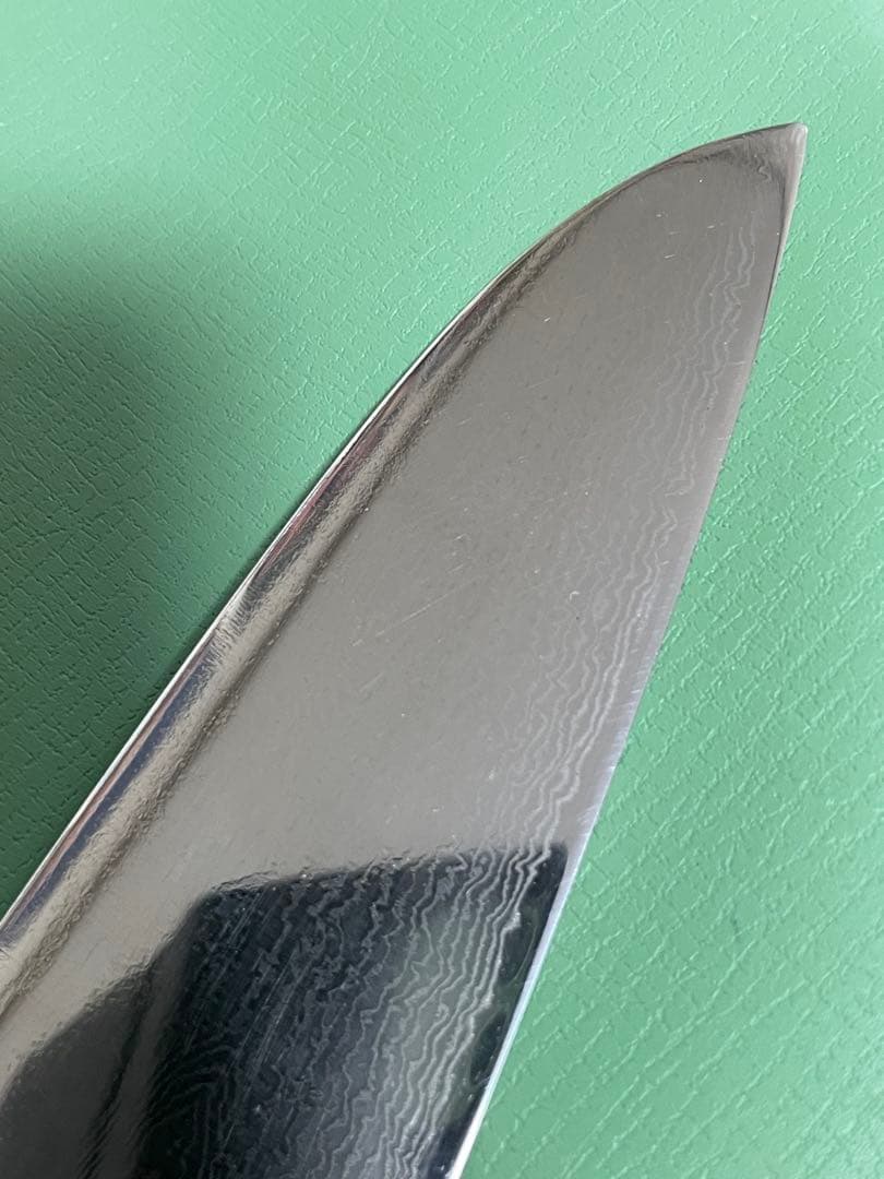 名匠 吉光 作 別上 V金10号 ニッケル ダマスカス 積層 18cm 牛刀