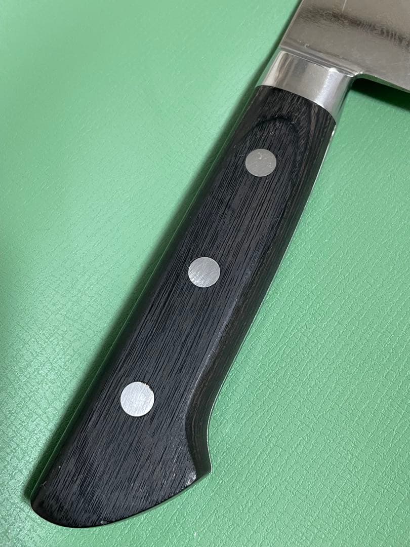 名匠 吉光 作 別上 V金10号 ニッケル ダマスカス 積層 18cm 牛刀