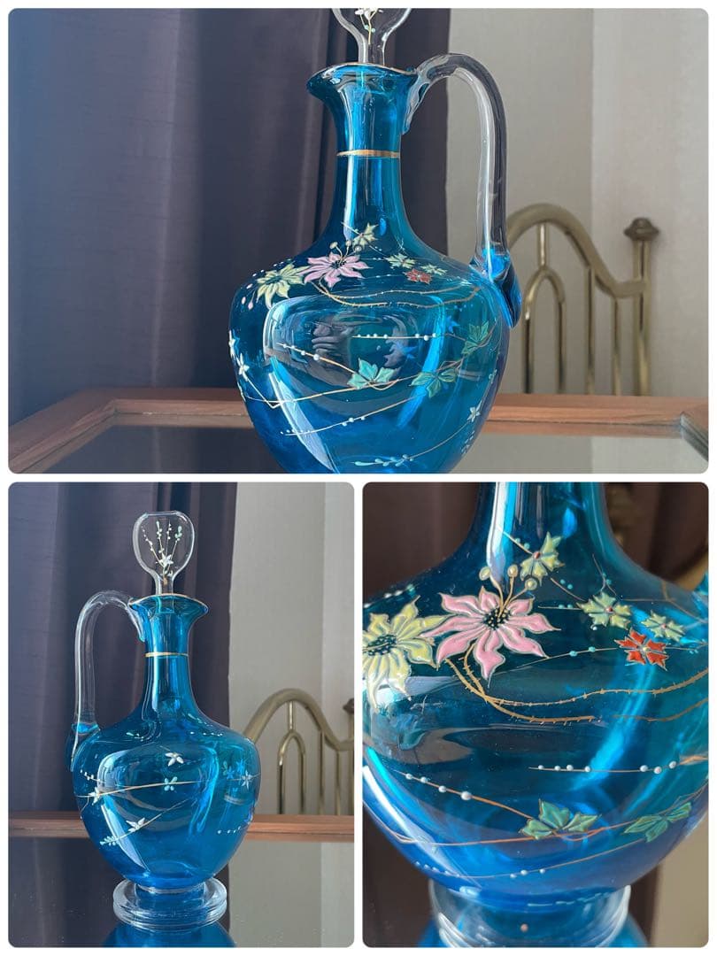 高級オーバーナイトサービスセット ポット＆デカンタ ルグラ legrasブルー