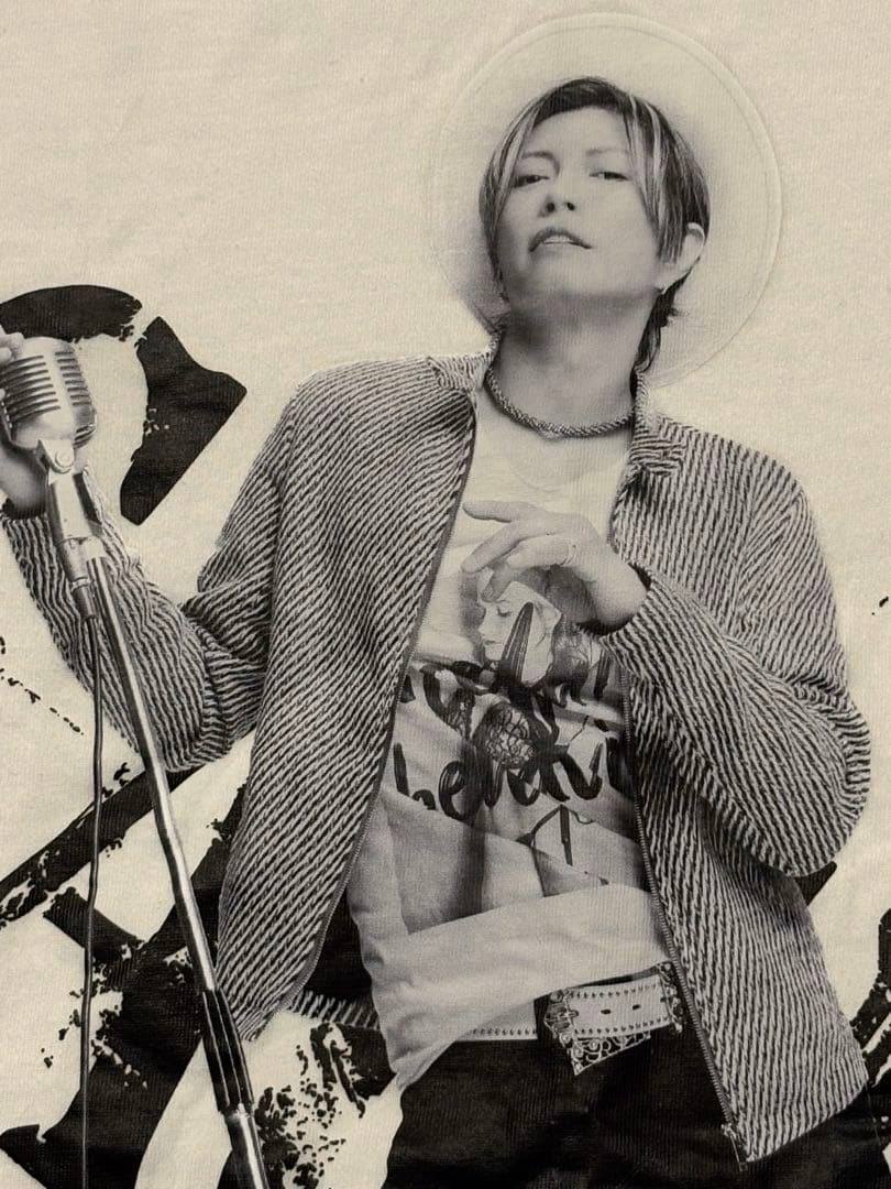 【美品・レア】GACKT ライブ ツアー ダイヤモンド会員Tシャツ付き