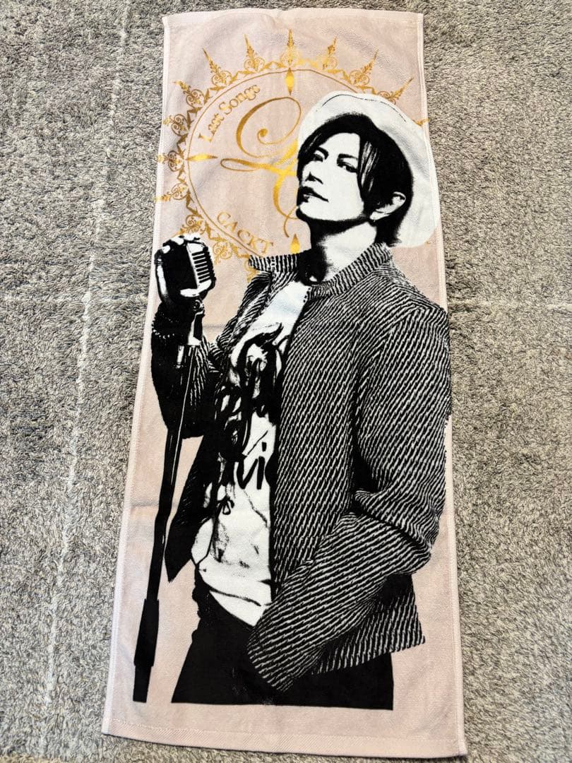 【美品・レア】GACKT ライブ ツアー ダイヤモンド会員Tシャツ付き