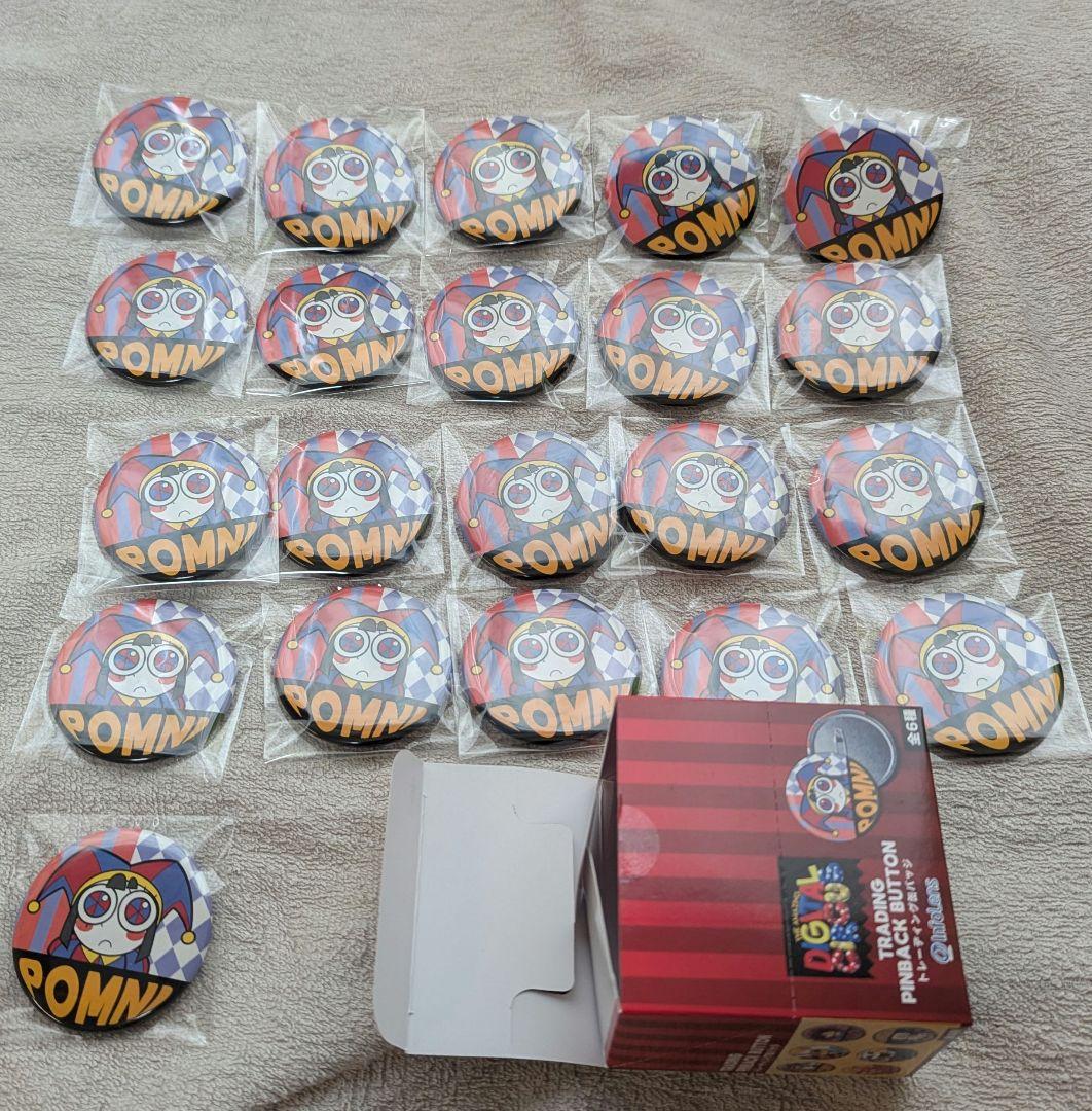 ポムニ　アメイジングデジタルサーカス　缶バッジ　21個