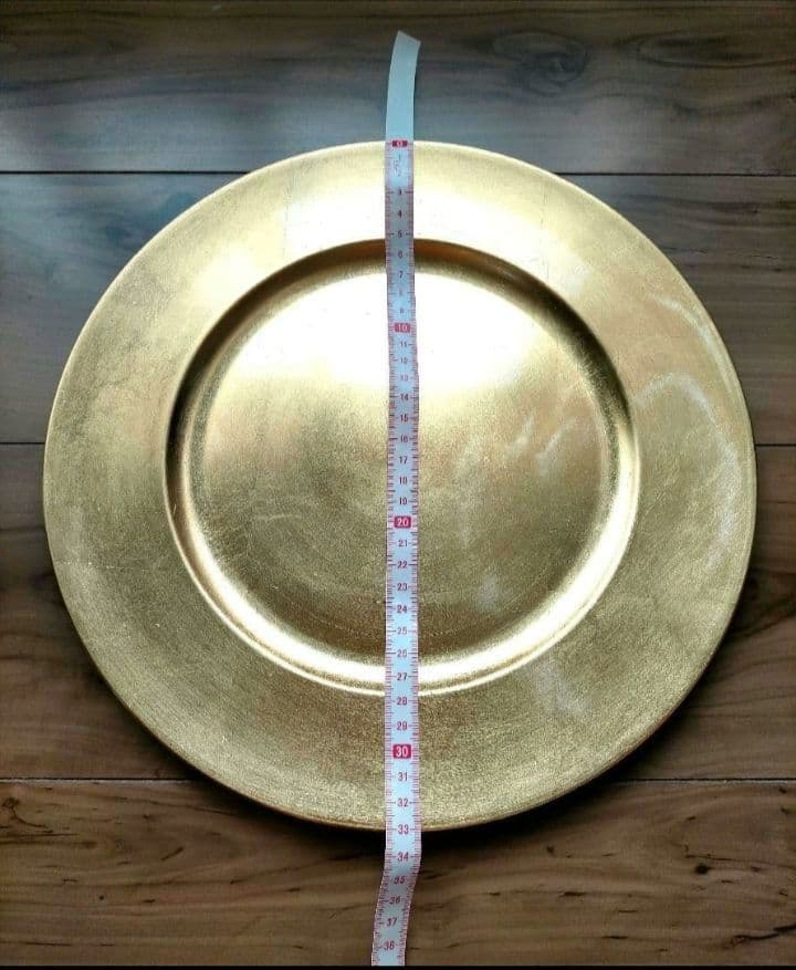 【新品!✨️大皿5枚セット】華やかイベントパーティー大皿 《直径約33センチ》