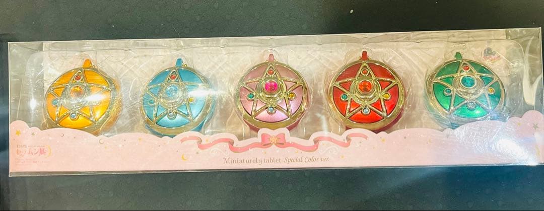 セーラームーン ミニチュアリータブレット 全35個セット＋通信機カラーver.