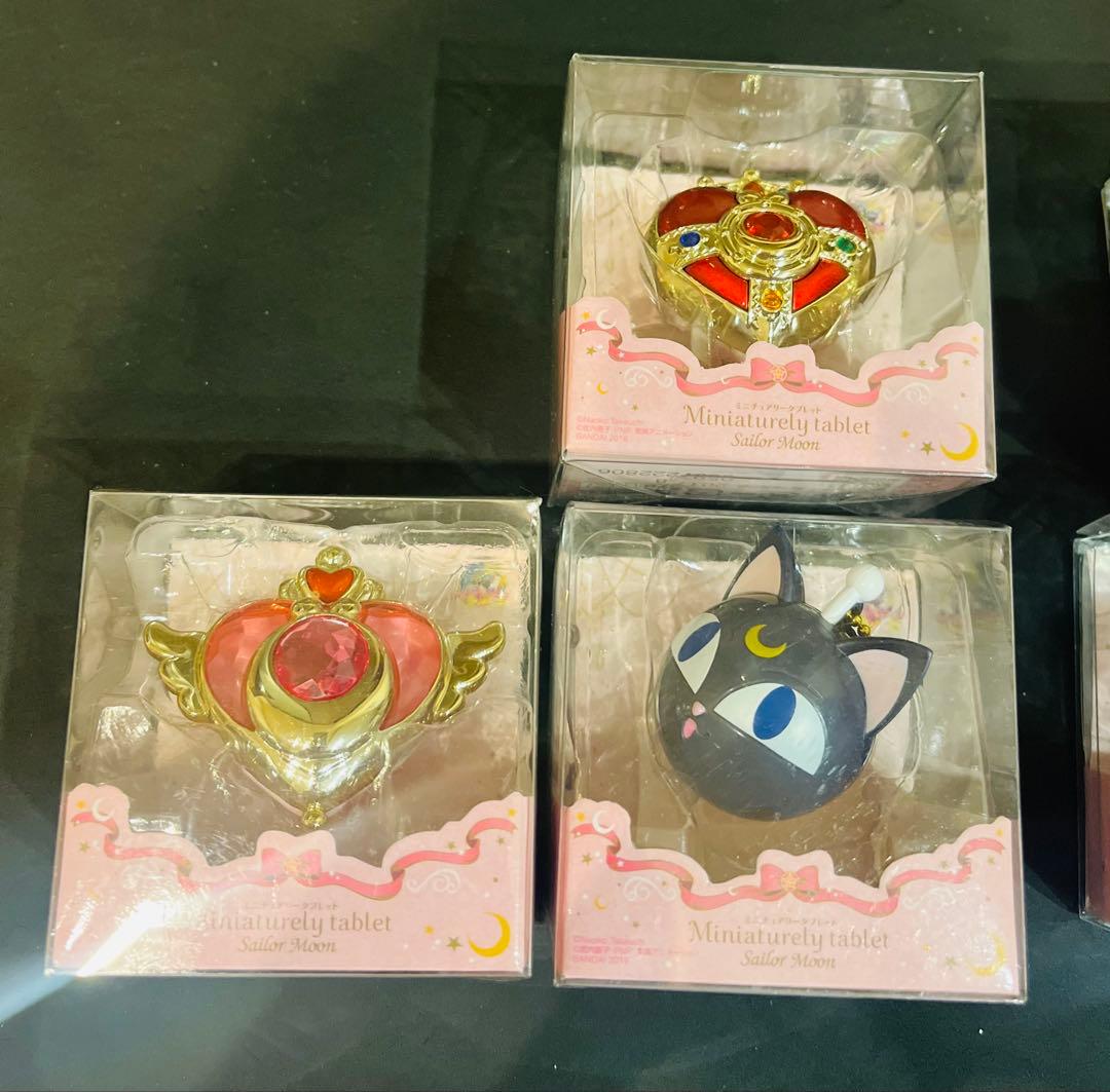 セーラームーン ミニチュアリータブレット 全35個セット＋通信機カラーver.