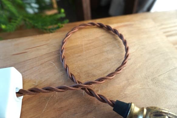 アンティーク ソケットランプ　■真鍮/ペンダント/照明/ライト　E106