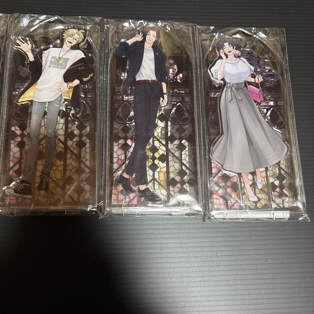 新品 鰯と柊 真菰幽々 鬼灯弥也 怒々峰笹 公喜波芭 アクリルスタンド 4点