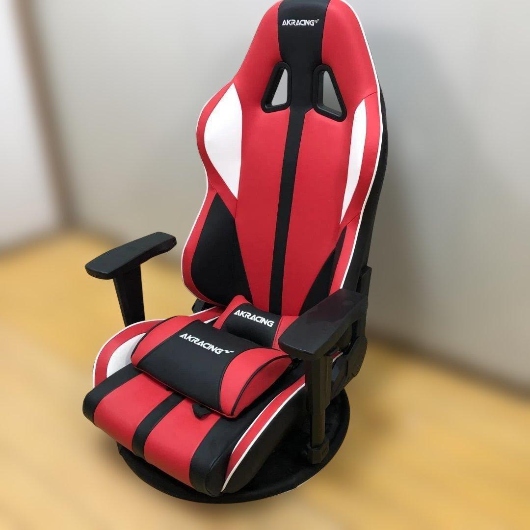 AKRacing ゲーミング座椅子 回転式 リクライニング　112942-1