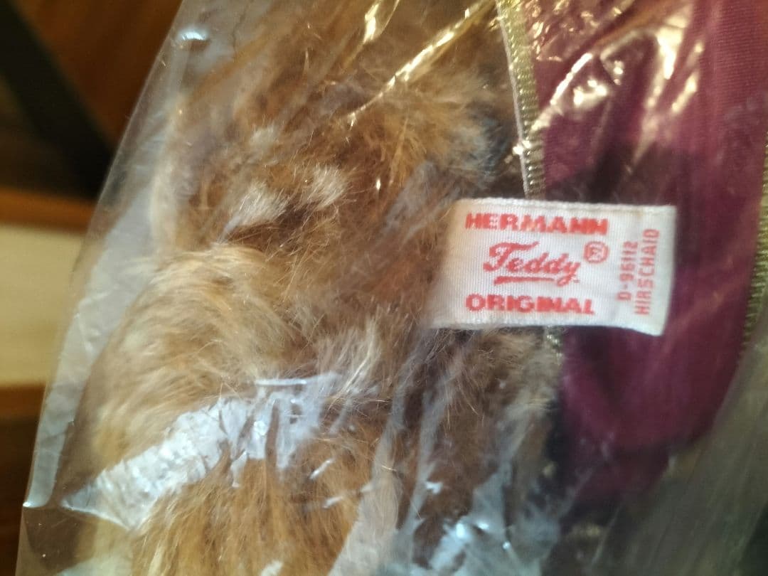 2000体限定 テディベア ハーマン・テディ・オリジナル 認定書付