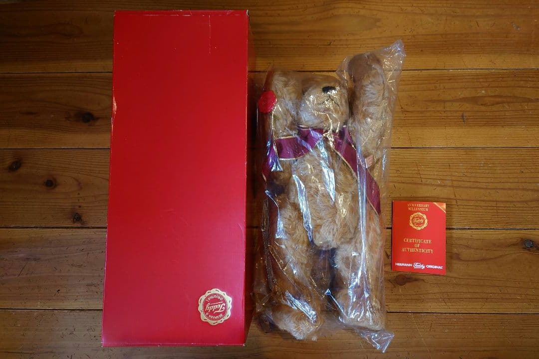 2000体限定 テディベア ハーマン・テディ・オリジナル 認定書付