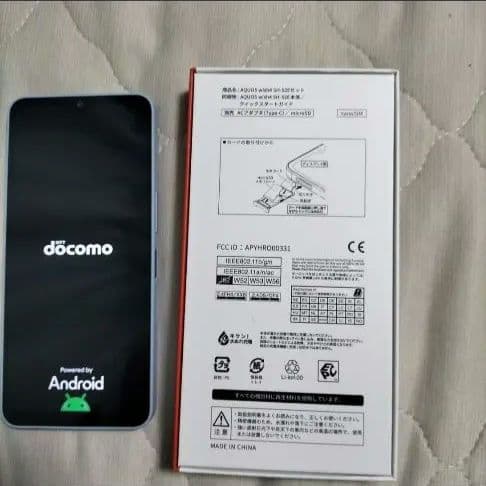 【動作確認済み】docomo AQUOS wish 4 本体
