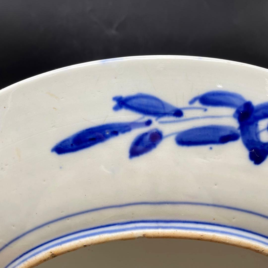 伊万里・有田焼　明治時代　色絵大皿　金彩　飾り皿　40cm