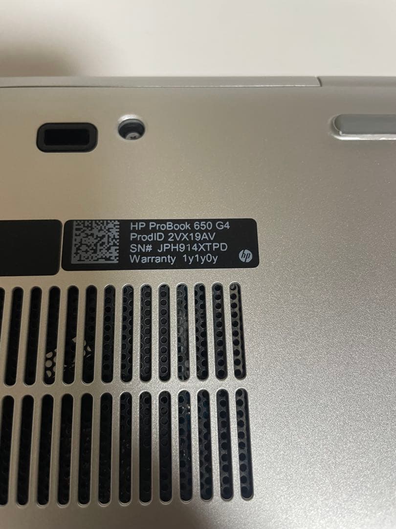 Windowsノート本体 HP ProBook 650 G4 Core i5-7200U 8G 128G