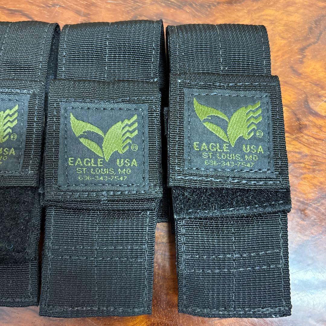 EAGLE USA ブラックライトポーチ 4個セット　0204o218