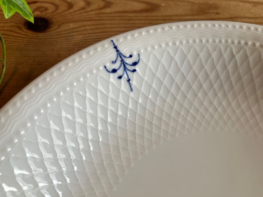 ロイヤルコペンハーゲンブルーパルメッテ ブロッサム 23ディーププレート×2