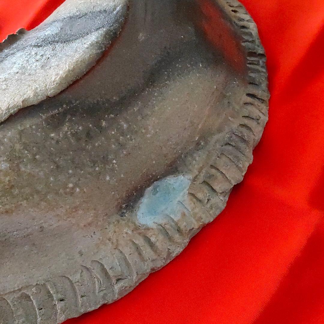 越前　掛花入　西浦武 N1