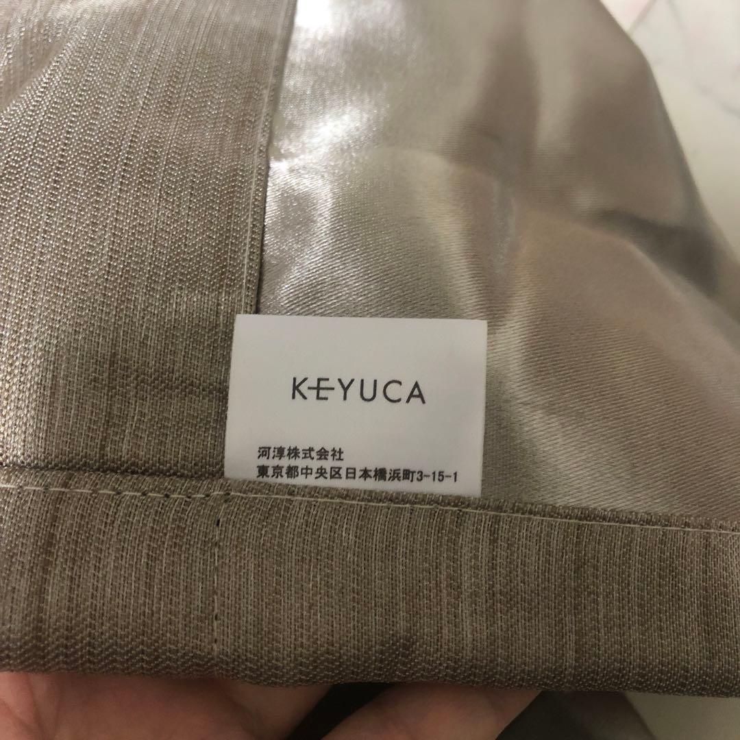 ケユカ　KEYUCA カーテン フック付き　w220cm*H250cm