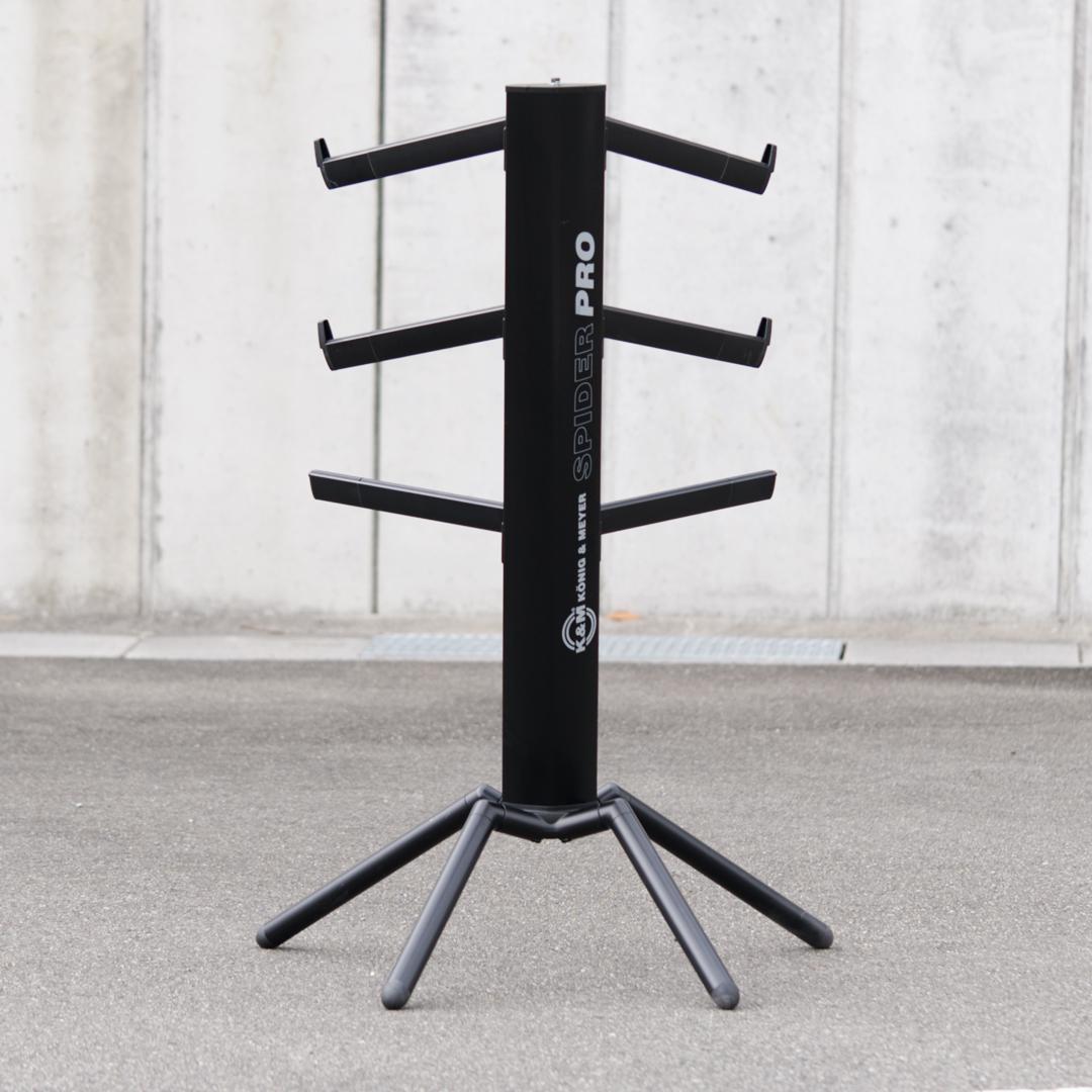 K&M キーボードスタンド 黒 SPIDER PRO 18860B