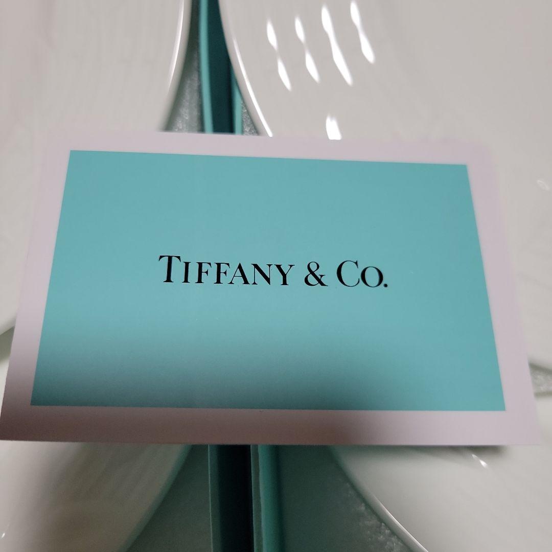 Tiffany & Co. ホワイト テラスプレート 4枚セット