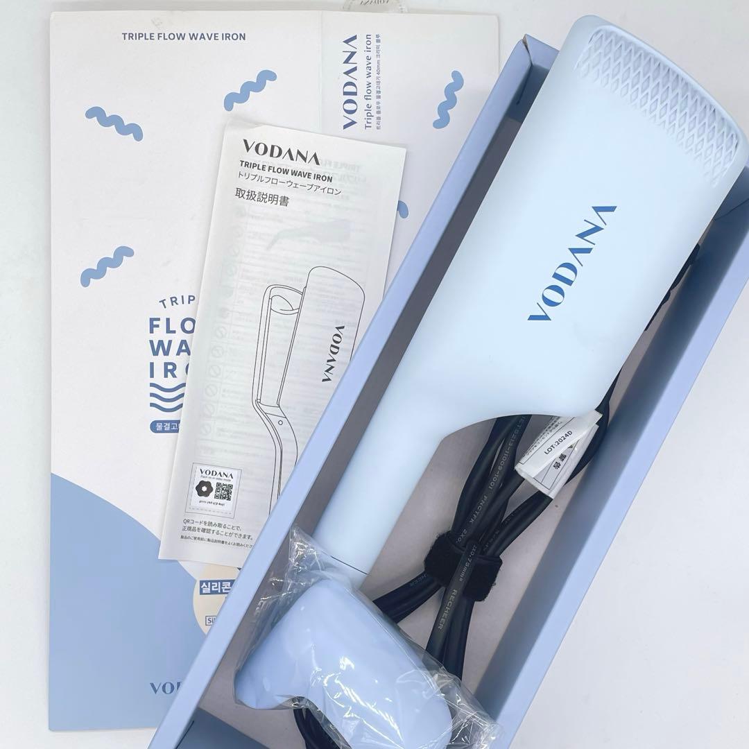 VODANA ウェーブヘアアイロン 40mm 韓国　コテ