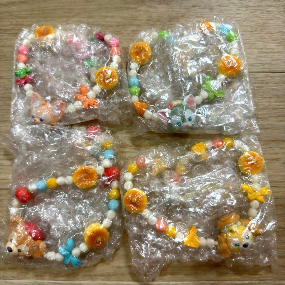 ダッフィーアンドフレンズ　ワンダフルキッチン　ストラップコンプリートセット