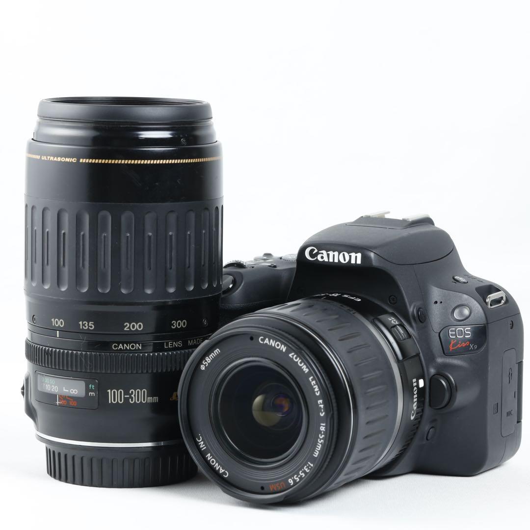 デジタル一眼レフ★Canon kiss x9★ダブルレンズセット★