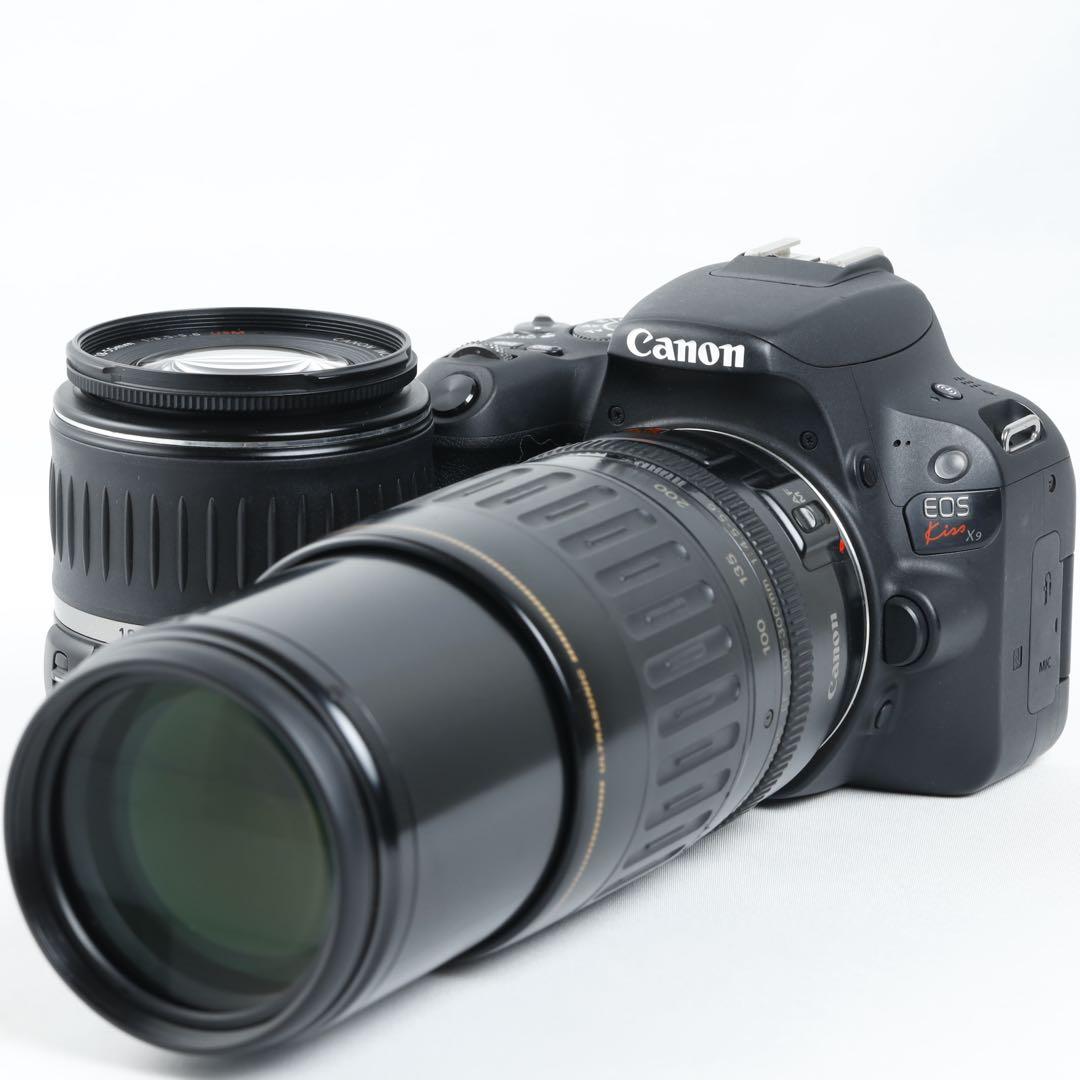 デジタル一眼レフ★Canon kiss x9★ダブルレンズセット★