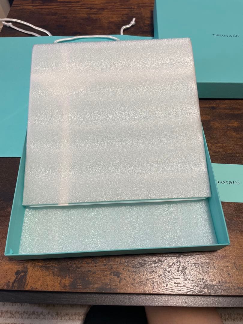 ティファニー ブルーリボン プレート 開封のみ