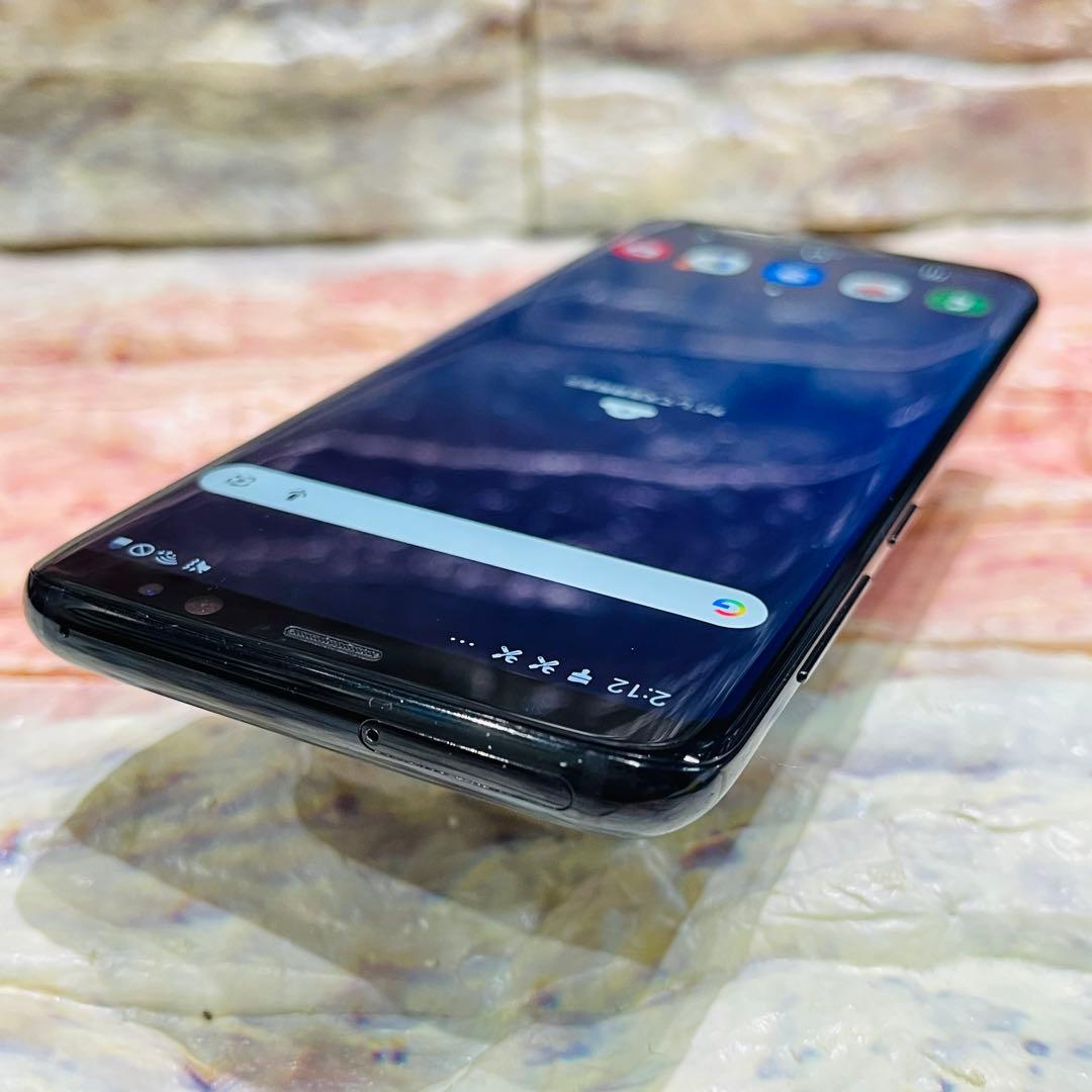 SIMフリー Galaxy S8 64GB ミッドナイトブラック 電池良好