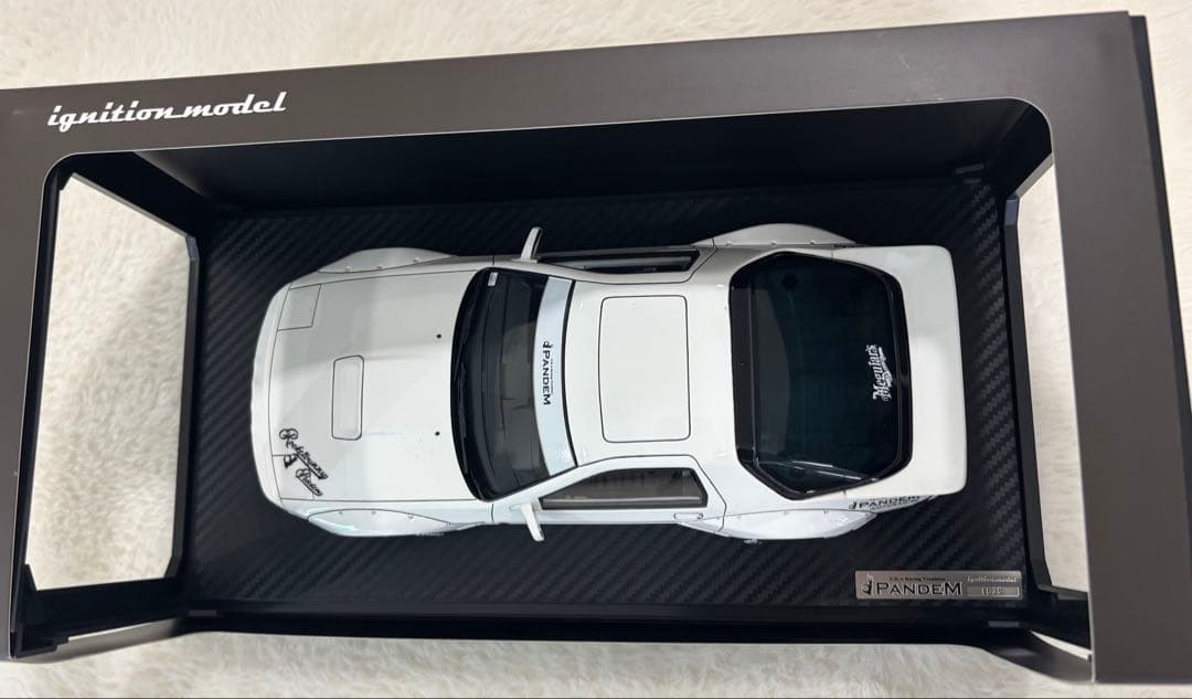 1/18ミニカー マツダRX7 FC3S パンデム【新品】ワタナベカスタム