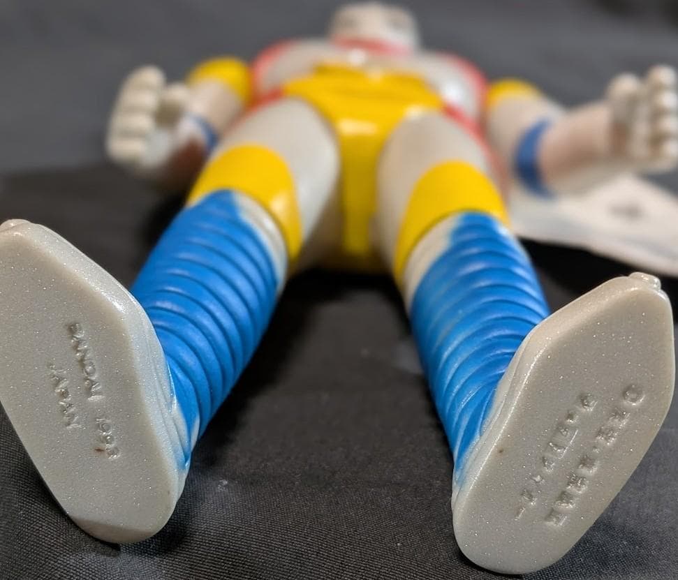 ジェットジャガー「ゴジラ対メガロ」版（バンダイ）タグ付ソフビフィギュア