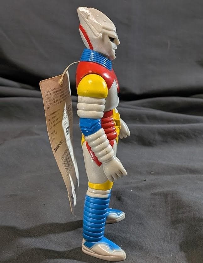 ジェットジャガー「ゴジラ対メガロ」版（バンダイ）タグ付ソフビフィギュア