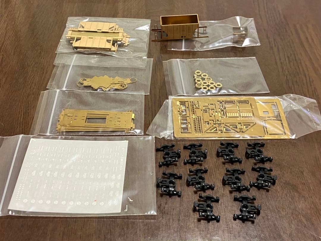 Nゲージ　KitcheN製　ホキ5200 5両セット 車体素材キット