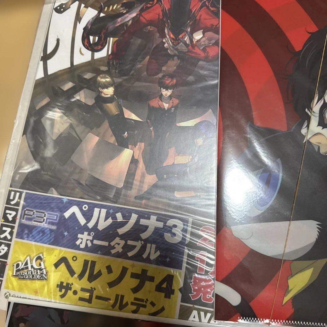 【ペルソナ5】クリアファイル全20種セット＋1種　号外　フライヤー　ペンラセット