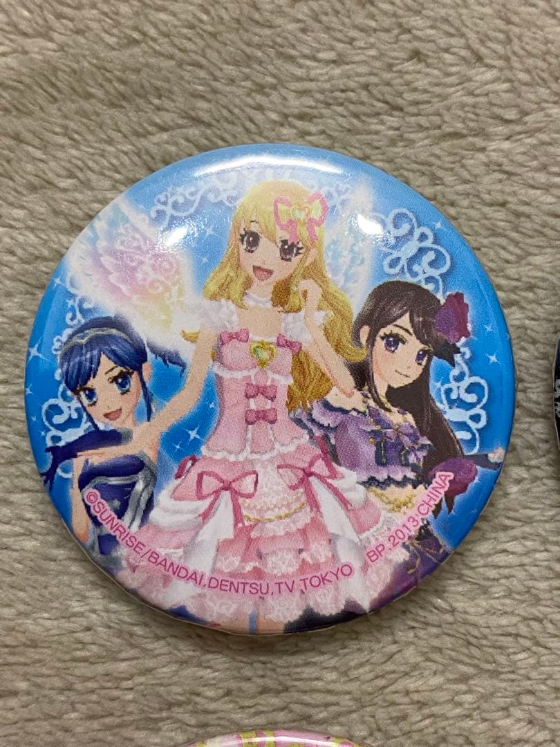 希少　アイカツ　缶バッジコレクション　フルコンプ　全10種　アミューズメント