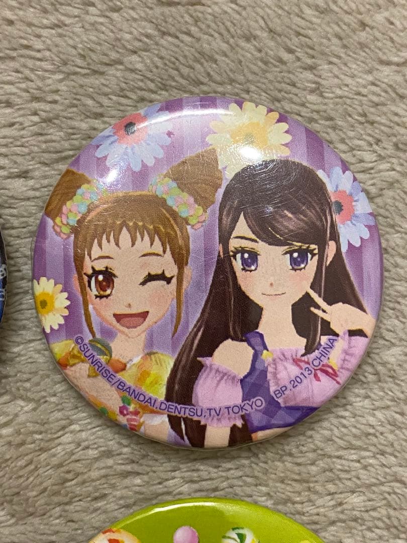 希少　アイカツ　缶バッジコレクション　フルコンプ　全10種　アミューズメント